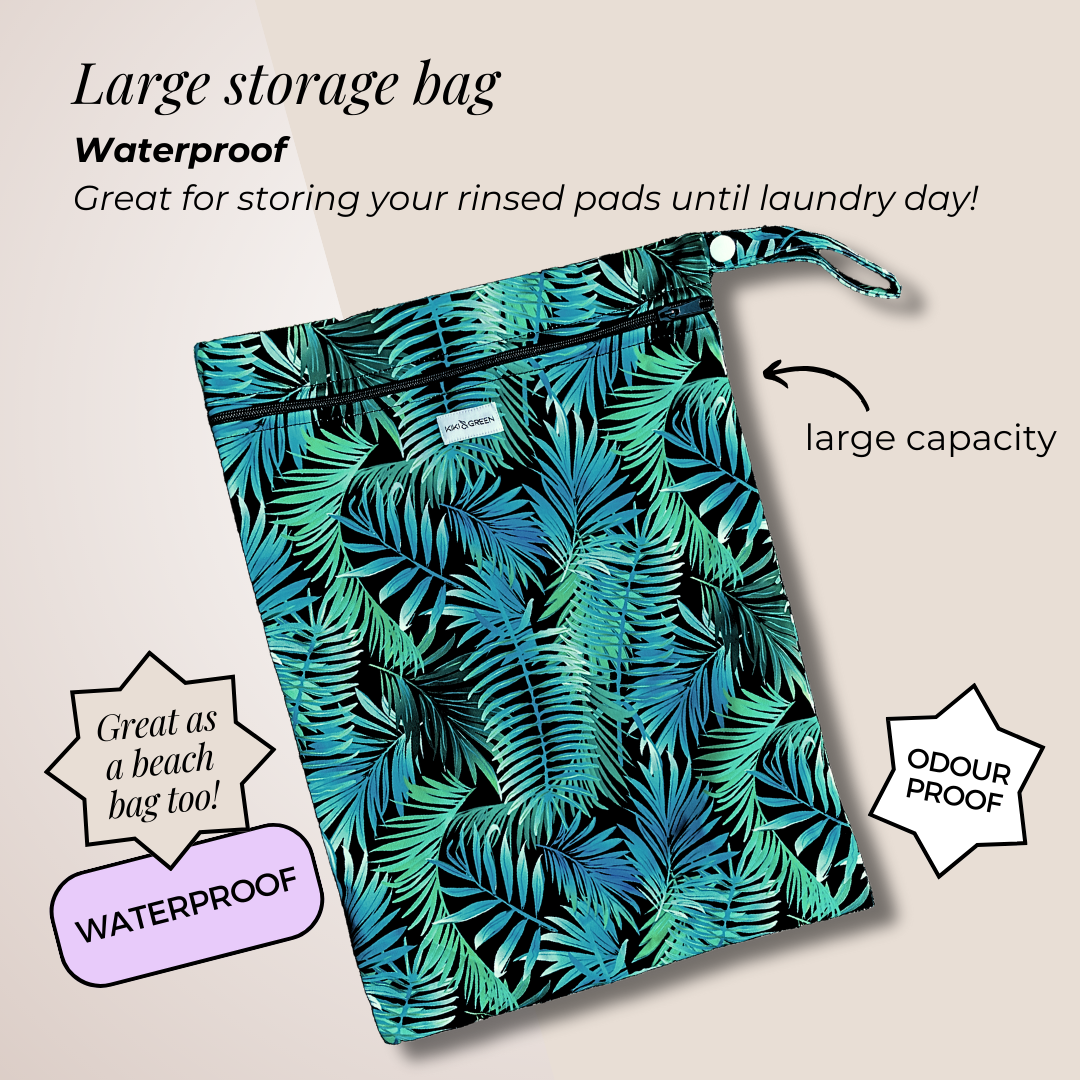 Large Storage Bag Midnight Rainforest