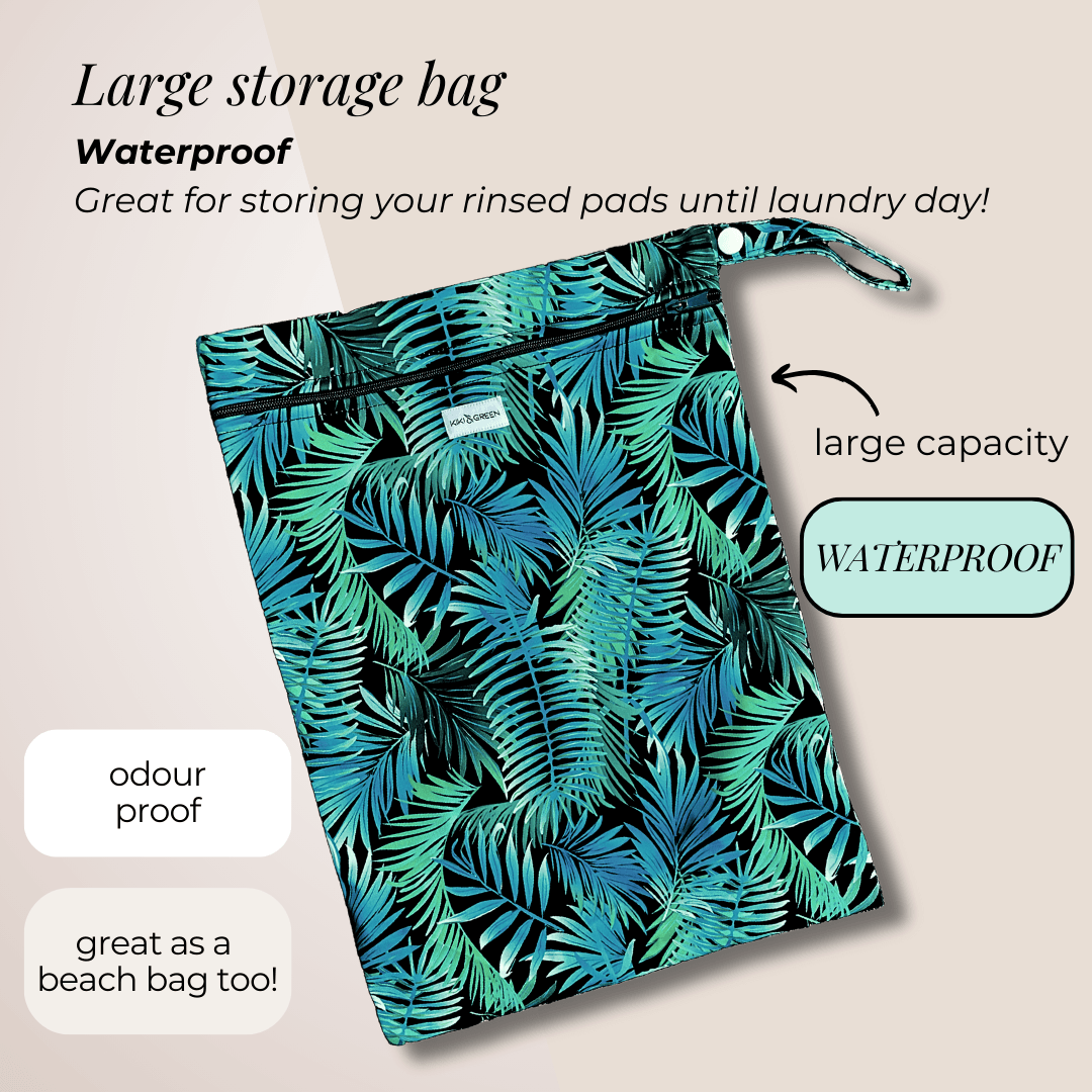 Large Storage Bag Midnight Rainforest