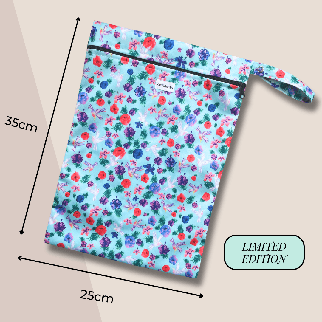 Large Storage Bag (Limited Edition - Floral Hummingbird)