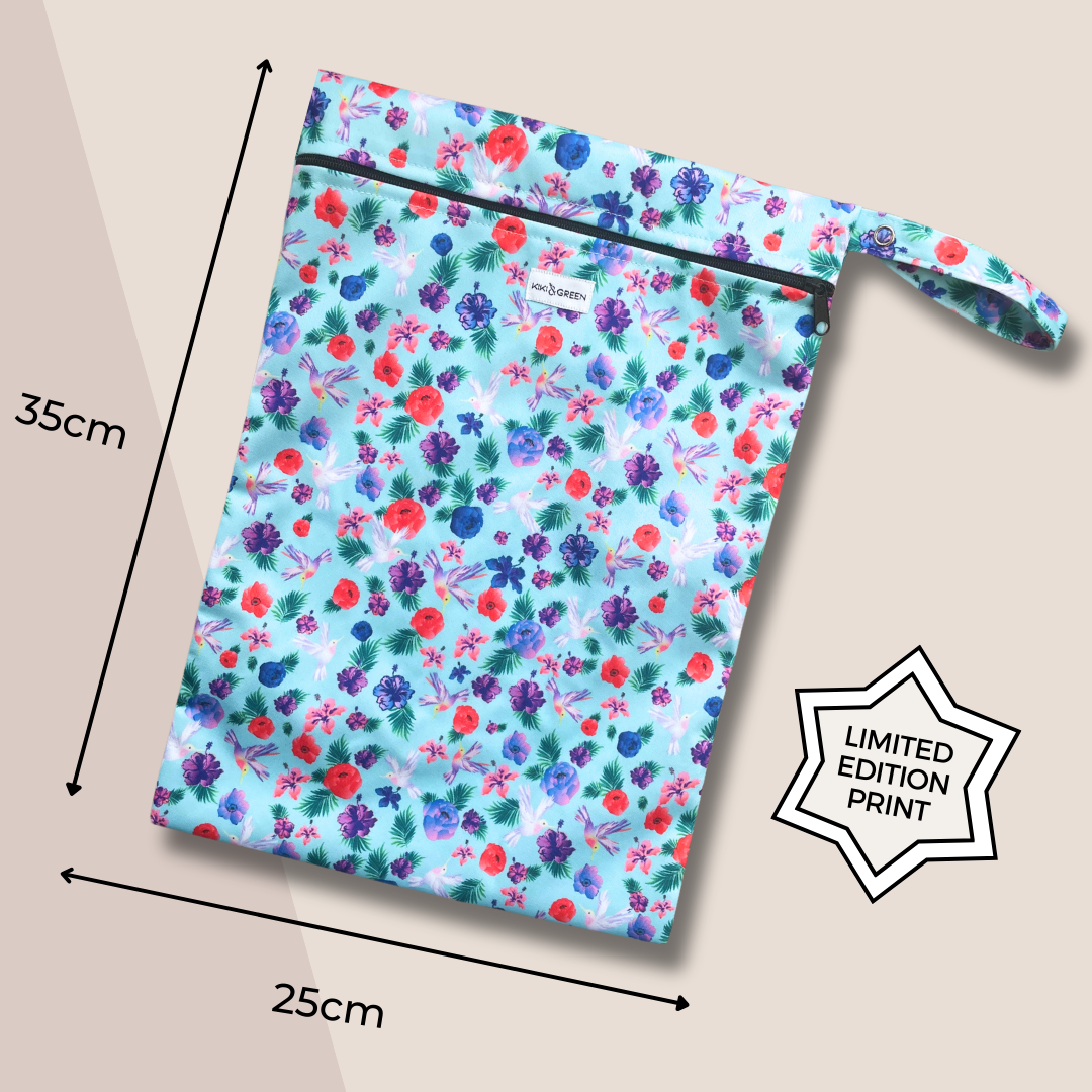 Large Storage Bag (Limited Edition - Floral Hummingbird)