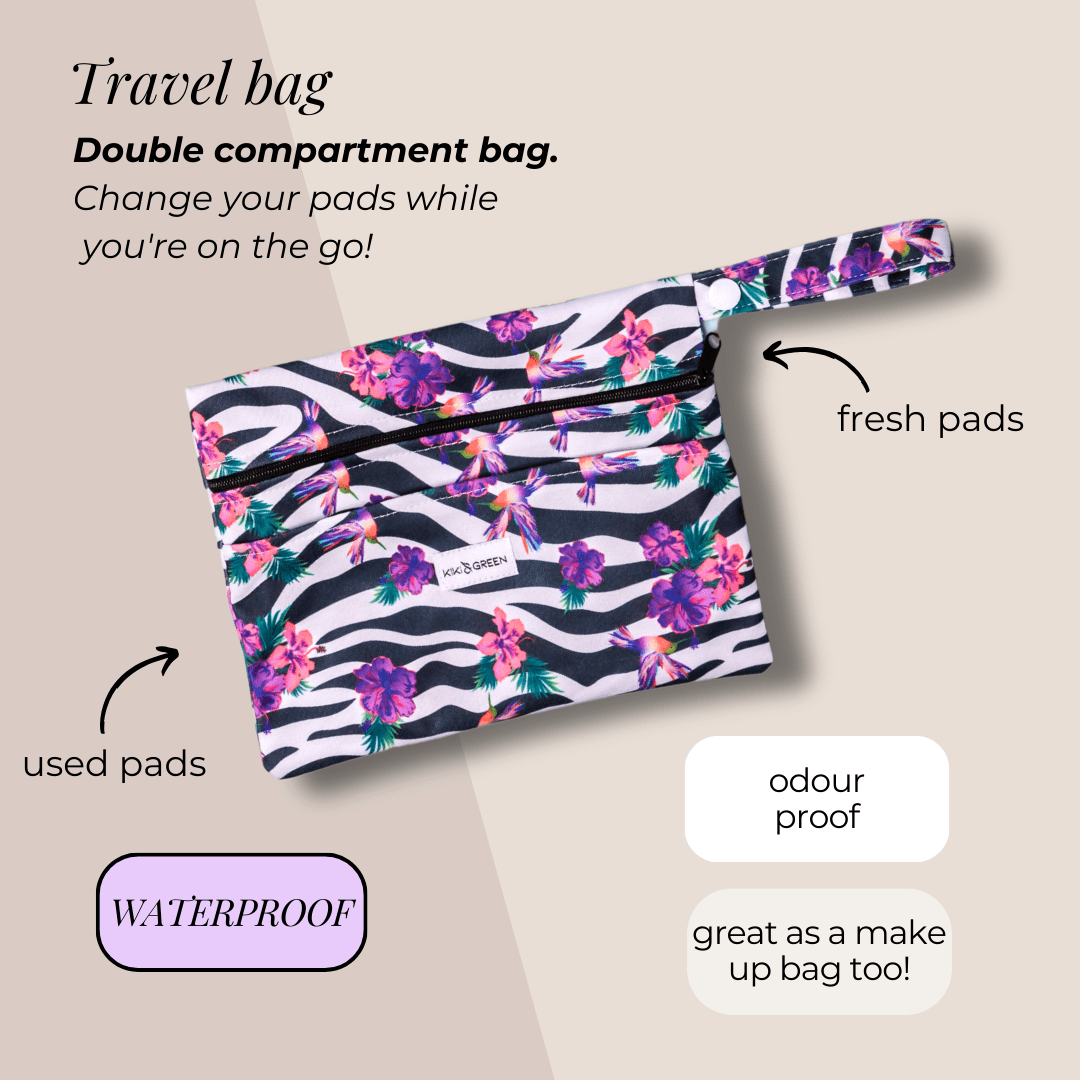 Travel Bag (Limited Edition Print - Dare to Zebra)