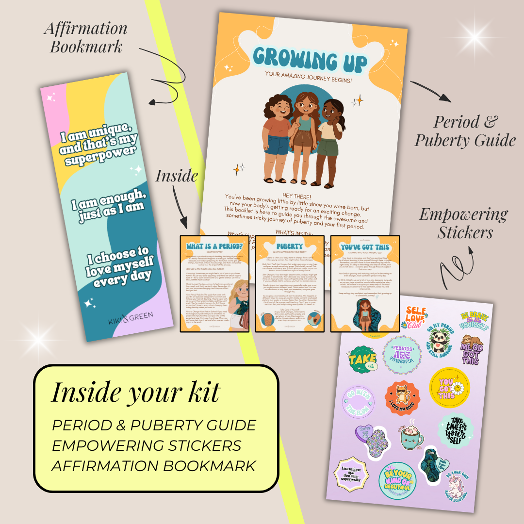 The Confidence Collection: Period Guide + Self-Love Essentials