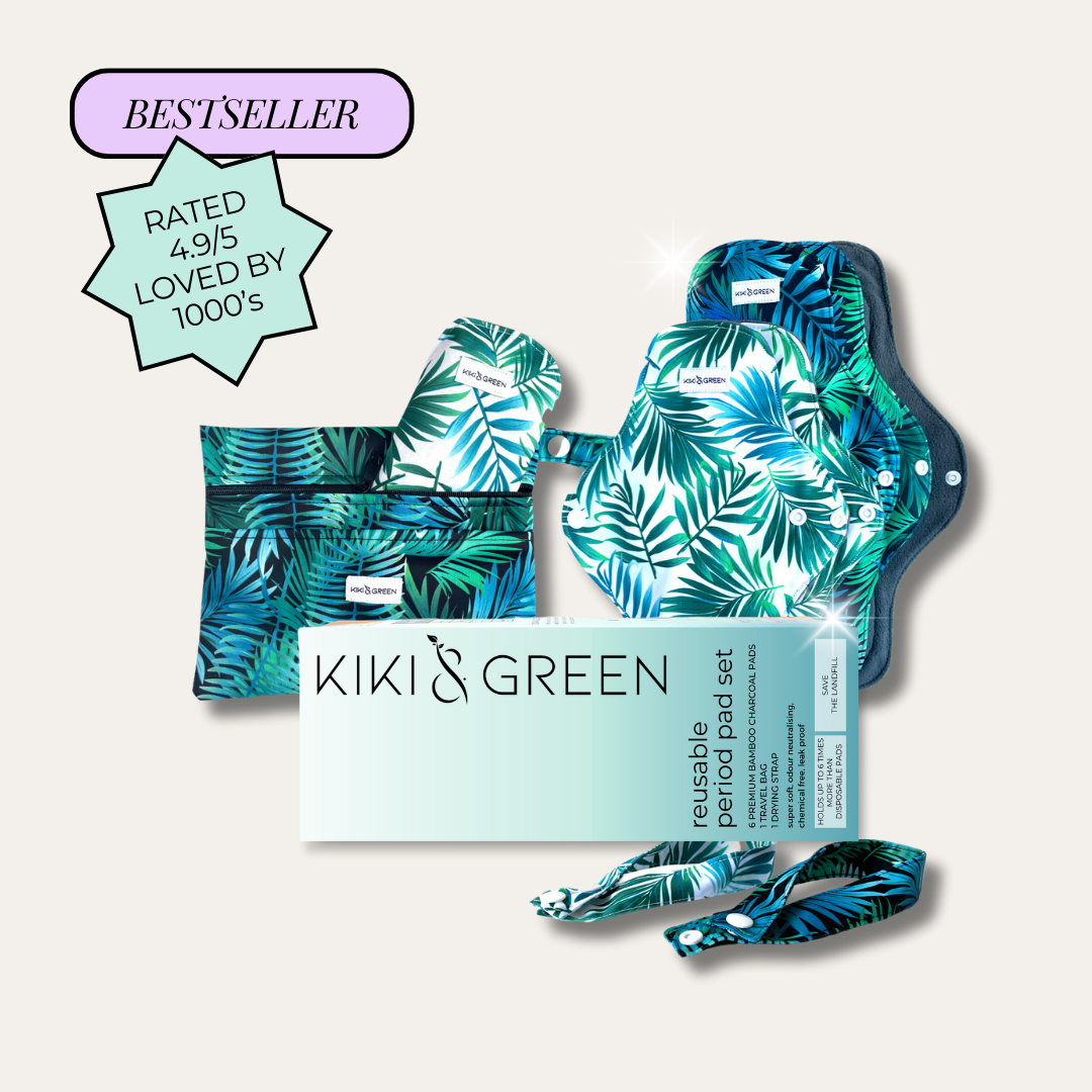 KIKI & GREEN  Sustainable and Chemical Free Reusable Period Pads