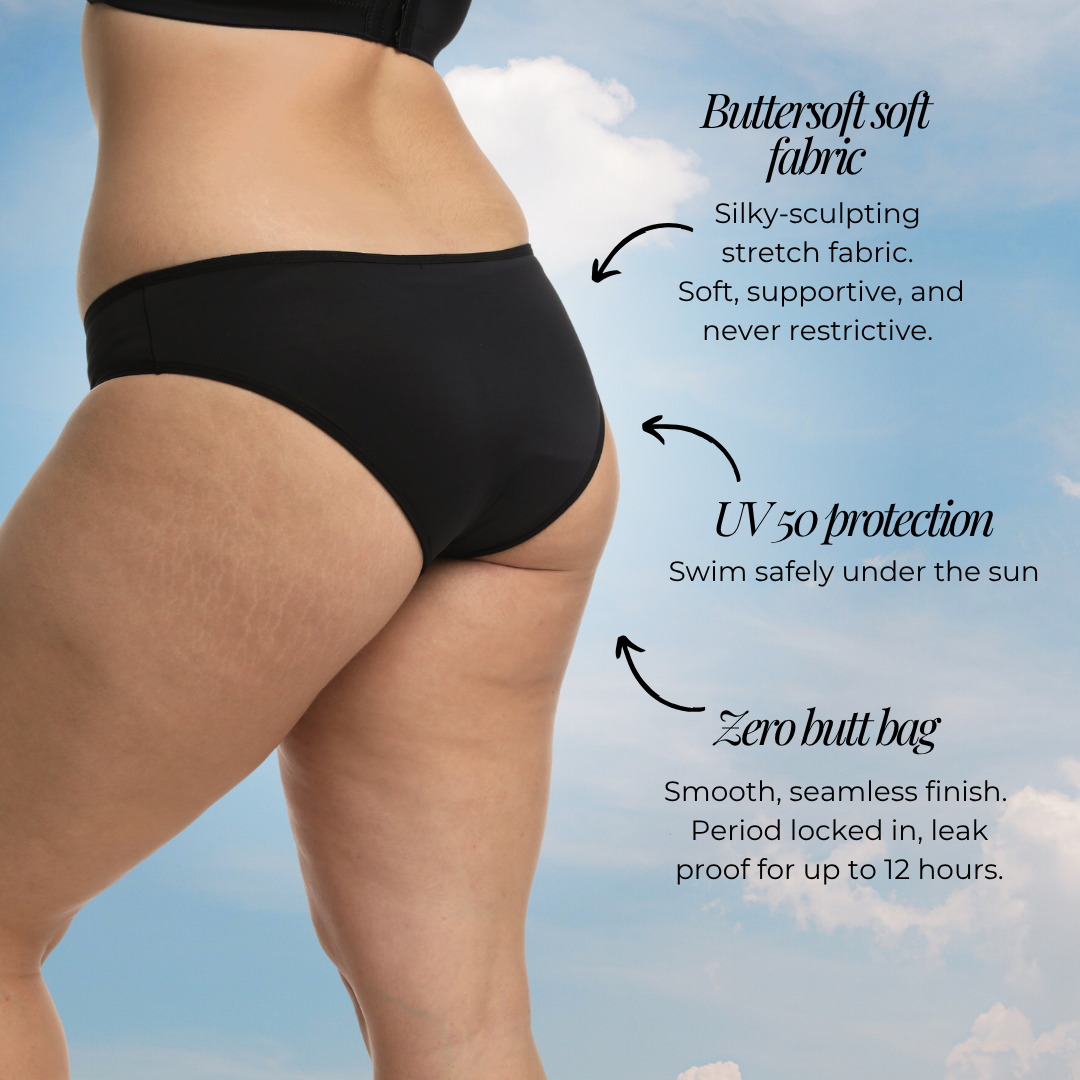 Low Rise Period Swim Bottoms Light / Moderate Flow